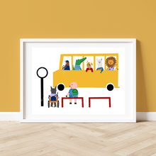 Load image into Gallery viewer, Animals Zoo Pals Bus