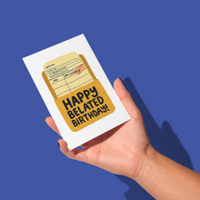 Load image into Gallery viewer, Birthday Belated Library Card