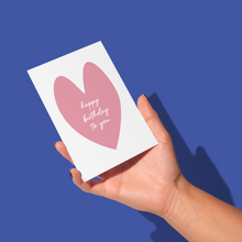 Load image into Gallery viewer, Birthday Heart
