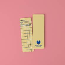 Load image into Gallery viewer, Bookmark Library Card