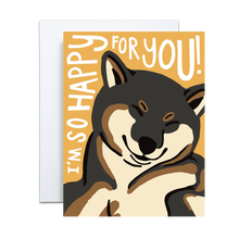 Load image into Gallery viewer, Congratulations Happy Shiba