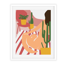 Load image into Gallery viewer, Original Woman with Cactus