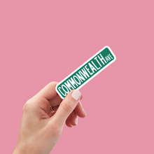 Load image into Gallery viewer, Sticker Comm Ave Sign