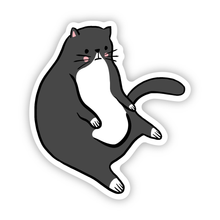Load image into Gallery viewer, Sticker Fat Cat Tuxedo