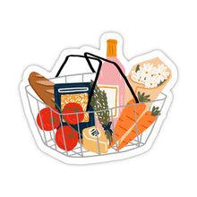 Load image into Gallery viewer, Sticker Grocery Basket