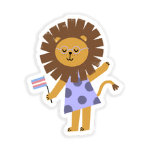 Load image into Gallery viewer, Sticker Trans Lion