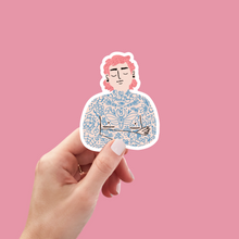 Load image into Gallery viewer, Sticker Trans Portrait