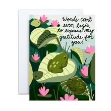 Load image into Gallery viewer, Thank You Pond Frogs
