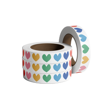 Load image into Gallery viewer, Washi Tape Cute Colorful Hearts