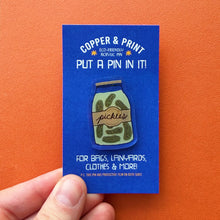 Load image into Gallery viewer, Pin Jar of Pickles
