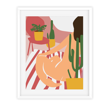Load image into Gallery viewer, Original Woman with Cactus
