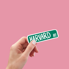 Load image into Gallery viewer, Sticker Harvard Avenue Sign
