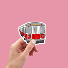 Load image into Gallery viewer, Sticker MBTA Red Line
