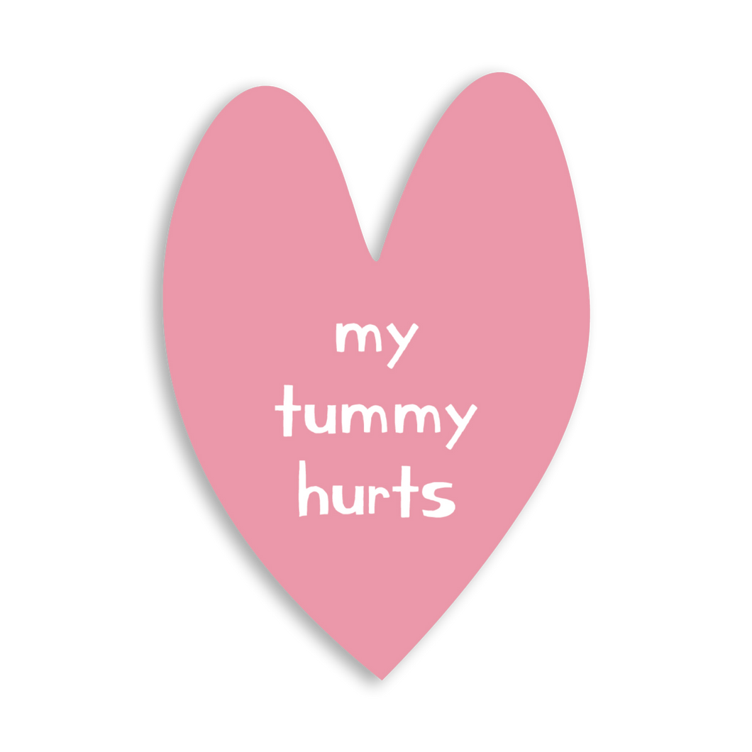 Sticker My Tummy Hurts