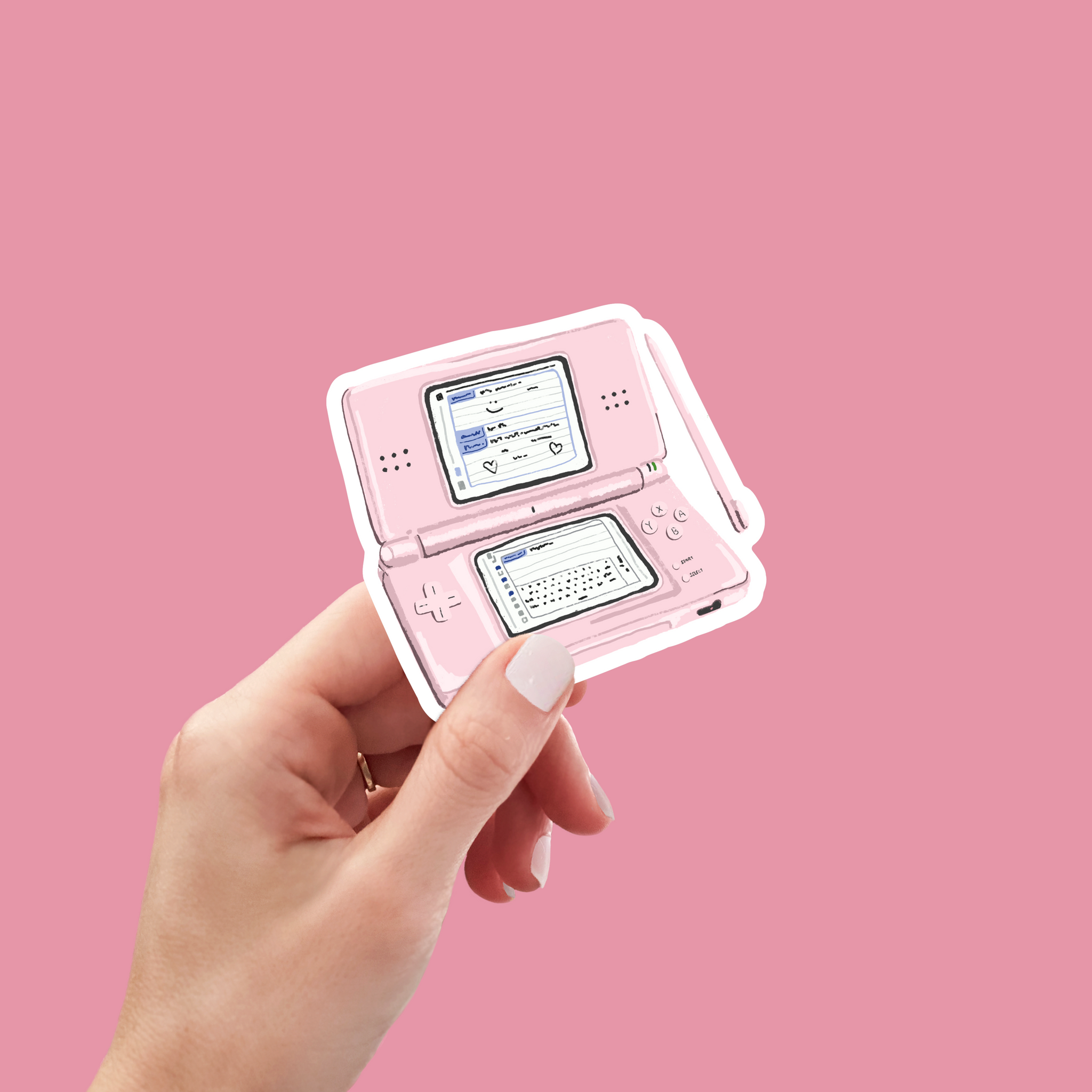 Nintendo Ds Logo Sticker