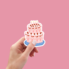 Load image into Gallery viewer, Sticker Pink Cake
