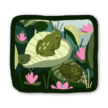 Load image into Gallery viewer, Sticker Pond Frogs
