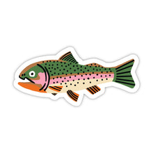Load image into Gallery viewer, Sticker Rainbow Trout
