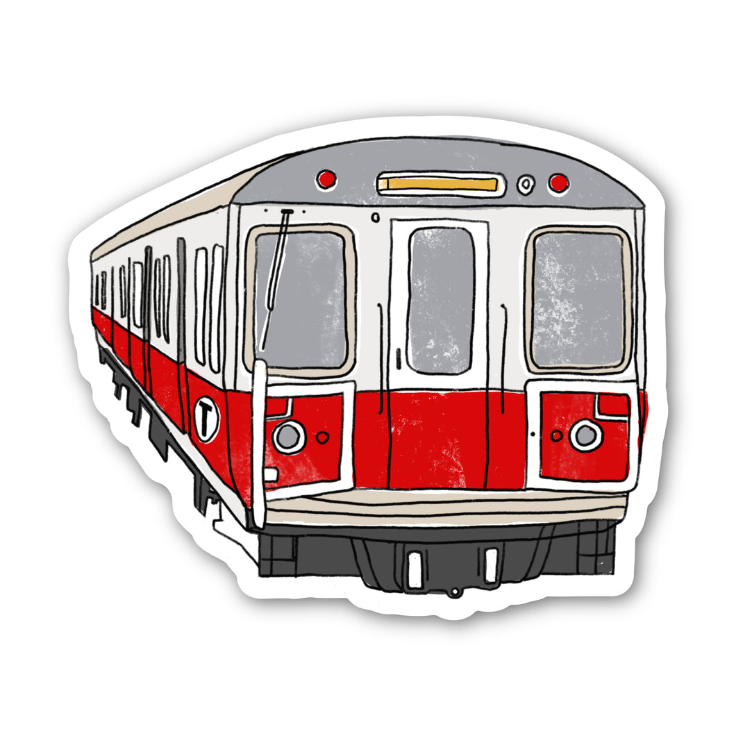 Sticker MBTA Red Line