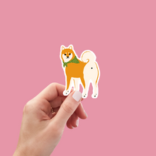 Load image into Gallery viewer, Sticker Red Shiba
