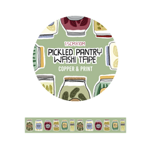 Load image into Gallery viewer, Washi Tape Pickled Pantry
