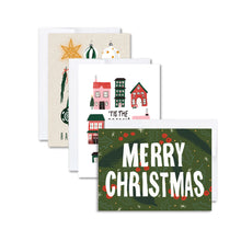 Load image into Gallery viewer, Cute Holiday Card Set
